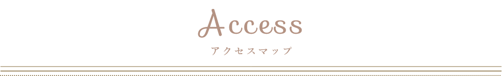 ACCess map アクセスマップ